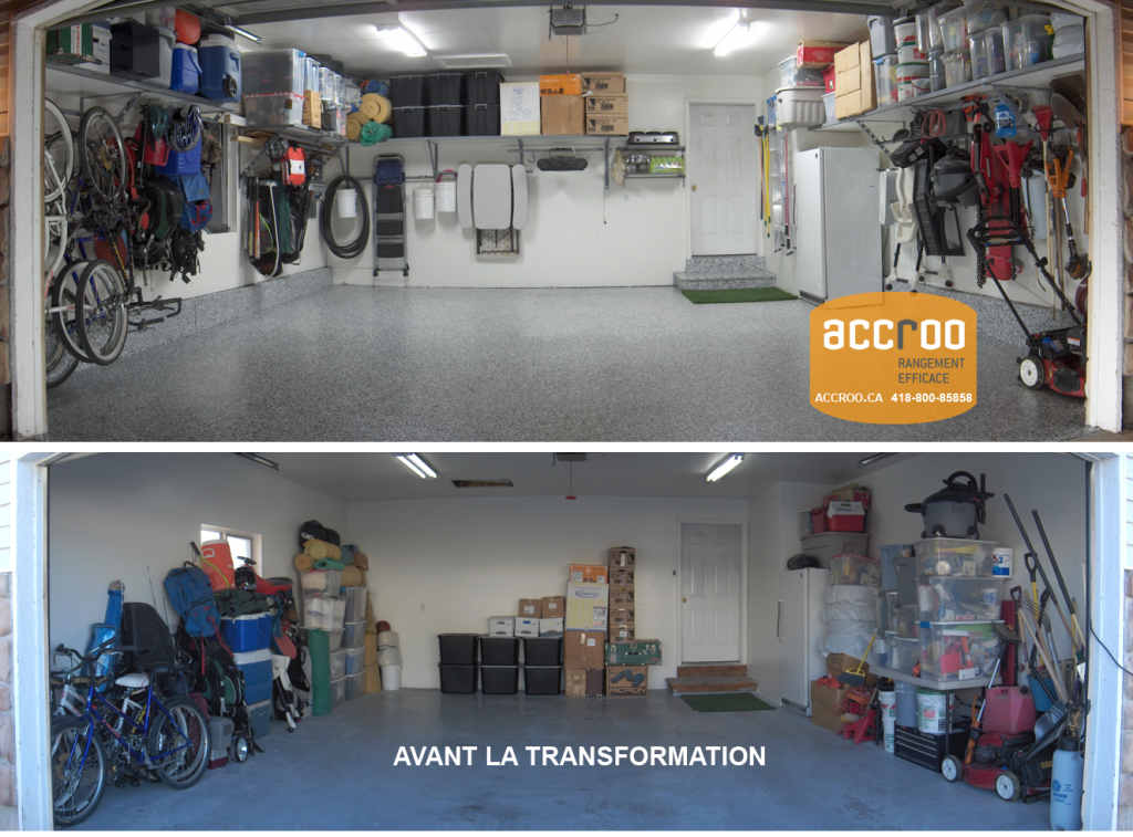 Rangement pour garage - ACCROO Rangement - Québec